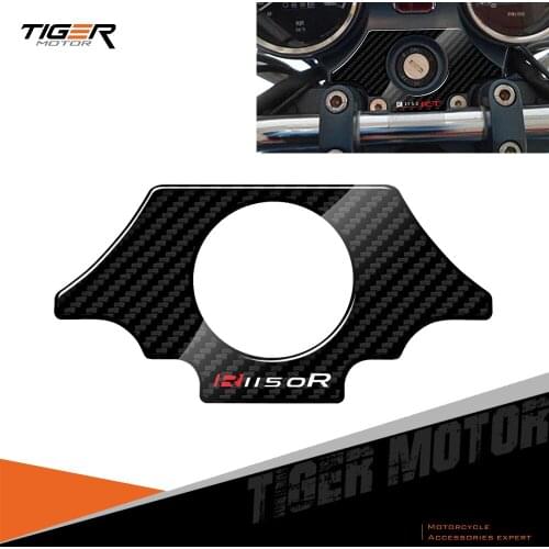 For BMW Motorrad R1150R 2001-2005 3D Carbon-look Upper Triple Yoke Defender