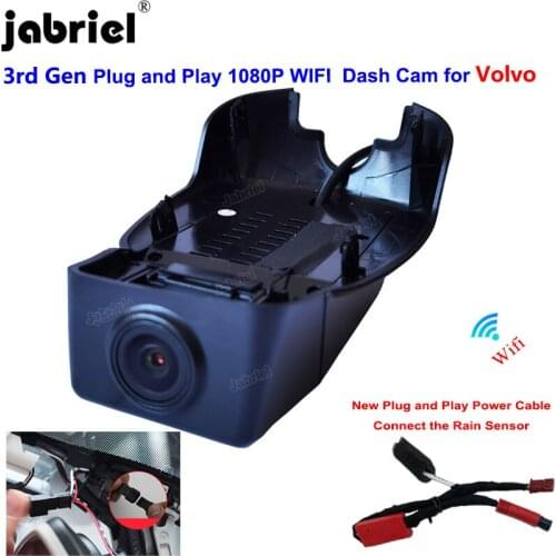 New Plug and Play HD 1080P Hidden Wifi Car DVR Dash Cam Video Recorder EDR for Volvo XC60 S90 V90 2017 2018 2019 2020 2021
