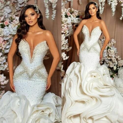 Vimans Wedding Dresses With A Train