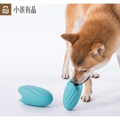 Youpin Jordan&Judy Rubber Missing Food Ball Ice Cream Design Funny Dog Teether Biting Pet Educational Untidy Slow Food Toys