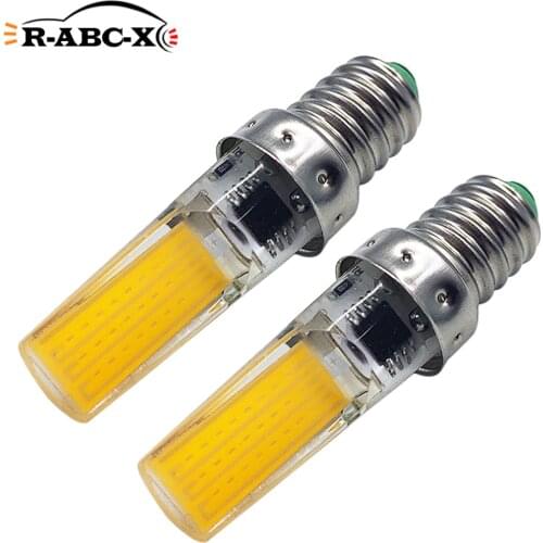 RUIANDSION 2Pcs E14 Dimmable LED Oven Light Roaster Microwave Replacement Bulb 240V 220V 230V 6000K 4300K Silicone COB