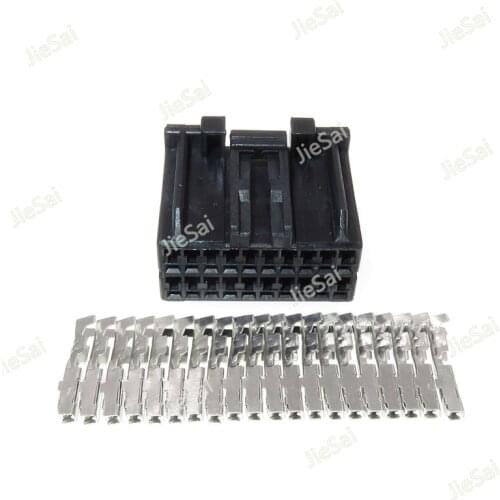 20 Pin/Hole Automotive Wire Electrical Female Connector Plug With Terminals