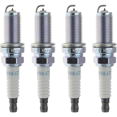 4pcs MN158596 LZFR6AI-3656 Iridium Spark Plug Fit For Mitsubishi Lancer Outlander 2.4L Eclipse Galant LZFR6-AI 3656