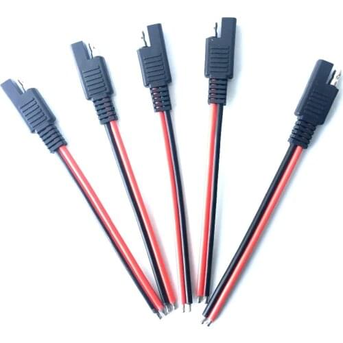5 pcs x 14 AWG Wire SAE Connector DC Power Automotive cable 150mm DIY Cable