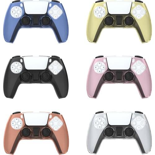 PC Gamepad Case Transparent Cover Housing For SONY Playstation 5 Handle For PS5 Controller Protective Shell Case