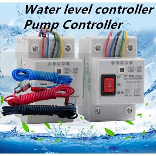 DF-96D automatic water level controller Pump Controller Cistern Automatic Liquid Switch with 3 probes