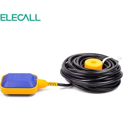 ELECALL EM15-2 3M Controller Float Switch Liquid Fluid Water Level Float Switch Controller Contactor Sensor