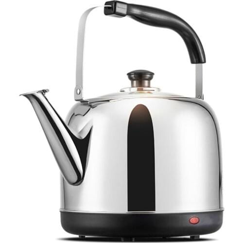 Electric kettle 304 stainless steel home cooking large capacity open 5L
