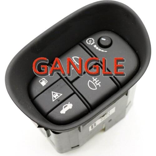 6W83-11654-B FOG LIGHT INSTRUMENT DIMMER TRUNK GAS RELEASE SWITCH FOR JAGUAR XK XKR