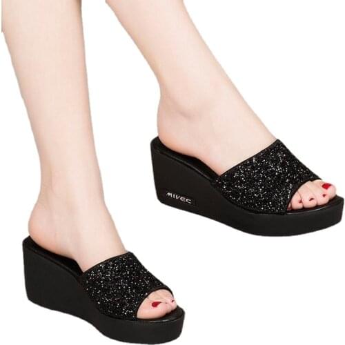 Classic Thick-heel Breathable Super High-heel Fish Mouth Shoes Ladies Summer Comfort 2021 New Fashion Joker Trend Sandals