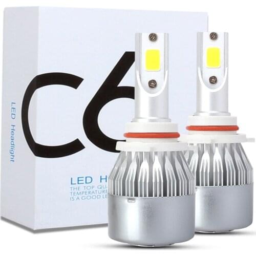 New Arrival COB Car Headlight Bulbs H1 H3 H7 H11 9005 9006 12V 72W 8000LM 3000K Auto Headlights