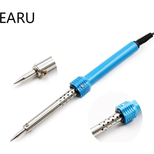 Mini Portable Handle Electric Soldering Iron 220V 110V 60W Welding Solder Rework Station Heat Pencil Repair Tool