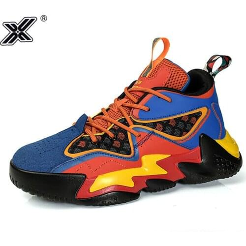 Fashion Hip Hop Colorful Mens Sneakers Autumn Breathable Men Chunky Shoes Trainer Shoes Street Style Platform Man Casual Shoess