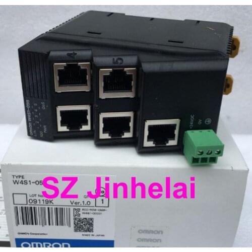 OMRON W4S1-05C Authentic original 5 Port Ethernet Switch