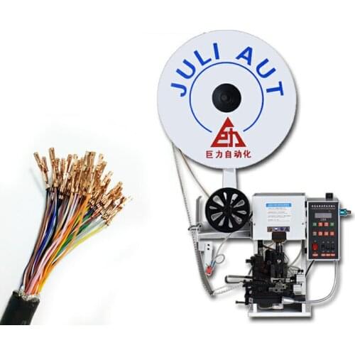 Semiautomatic Associated With Terminal Stripping Machine Multi-Core Wire Electronic Line Peeling Terminal Machine Contain Mold
