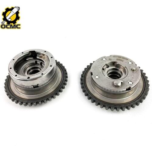 Pair Fit For Mercedes-Benz CLA250 GLA250 2700506100 2700506200 Intake & Exhaust Camshaft Actuator Adjuster