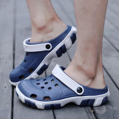 Men Shoes Summer Flip Flops 2021 Slippers Man Beach Sandals WomenS Slippers Flats Shoes Women Tennis Croks Work Fashion