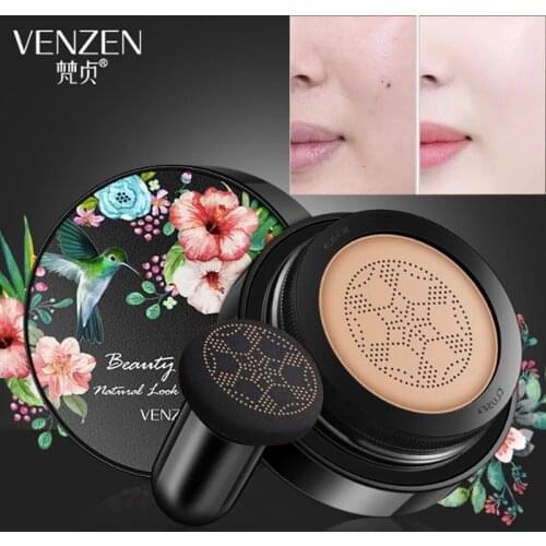 Mushroom air cushion Moisturizing BB cream korean nude makeup long lasting skin care and beauty makeup cushion foundation