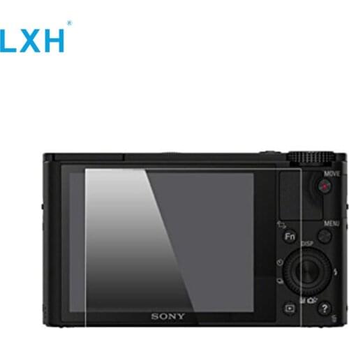 LXH 0.3mm Optical 9H Tempered Optical Glass Screen Protector Foils Skin Film For Sony A9 /A7M2/RX100-3/4/A99/HX400/ Camera