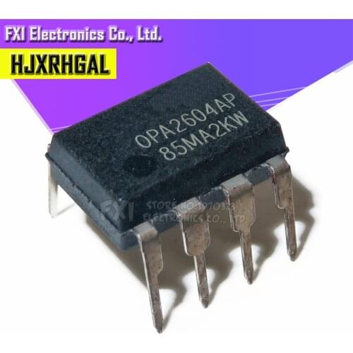 5PCS OPA2604AP OPA2604A DIP8 DIP OPA2604 Dual FET-Input, Low Distortion OPERATIONAL AMPLIFIER new original