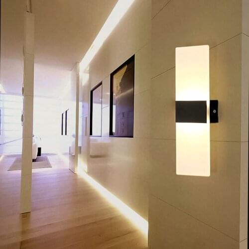Large Modern led Wall Light Indoor Wall Lamps Led Sconce Wall Lights Lamp for Bedroom Living Room Stair Decoration Mirror Light