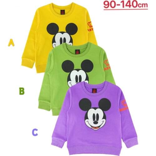 Baby Childrens Clothing Suit Fashion Hoodies Autumn Cartoon Cotton Boys And Girls Hoodies Mickey Jackets Outerwear Sweatshirt