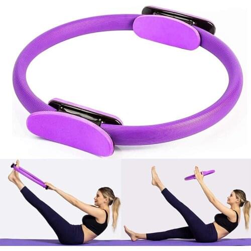 Fitness Magic Circle Yoga EVA Ring Resistance Circle Body Building Training Sport Exercise Pilates Gymnastics Yoga Accessories