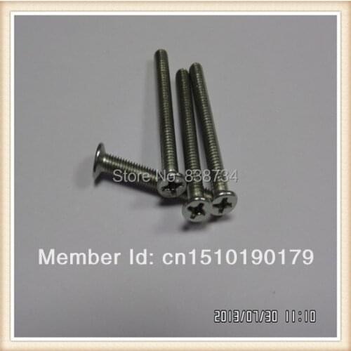 M3*30 stainless steel slot screw (100PCS/BAG)