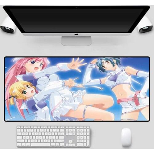 Mairuige Animation Mouse Pad Cute Girls Large Mouse Pad Gamer Computer Notebook Office Gaming Accessories Kawaii Mousepad Desks