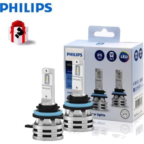 Philips Ultinon Essential G2 LED H8 H11 H16 Headlight Bulb Fog Lamp Car Motorcycle Fog Lamp 12V and 24V Compatibility 24W