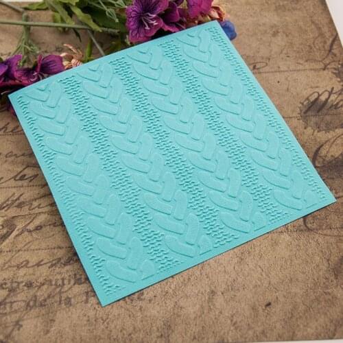 Plastic Embossing Folder Template DIY Scrapbook Photo Album Card Making Decoration Crafts E56C
