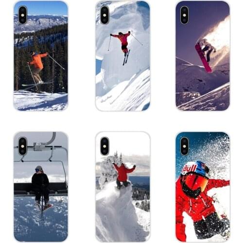Snow Or Die Ski Snowboard Sport For Apple iPhone X XR XS 11Pro MAX 4S 5S 5C SE 6S 7 8 Plus ipod touch 5 6 Accessories Case Cover