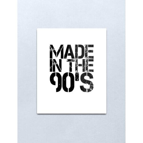 For all the 90s people Metal Print Tin Sign Vintage Metal Wall Sign Plaque Retro Garage Shed Car