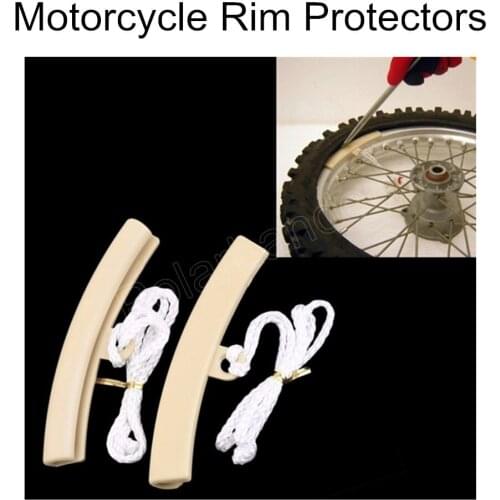 2 pcs Motorcycle Saver Changing Tyre Tire Wheel Rim Edge plastic Protectors Tool For all motorcycles hot sale