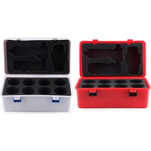 2x XD168-66 Burst Generation Spinner Toolbox Beyblade Spinner Related Products Hand Storage Box Tool Box Red & White