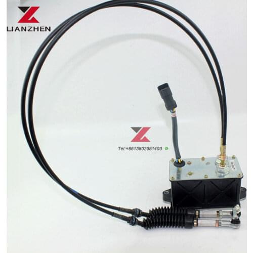 320B Excavator throttle motor stepping motor E320B 119-0633 excavator replacement Part for LIANZHEN (6 cable)