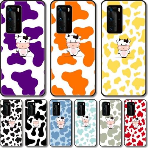 Lovely cows Phone Case For Huawei Honor 20 10 9 8 N Pro Lite A C RU black cell shell