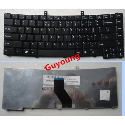 English Keyboard for Acer Extensa 4620 4620Z 5120 5230 5230E 5230G 5420 5610 5620G 5630 5630G 7120 7220 7420 7620 US Black