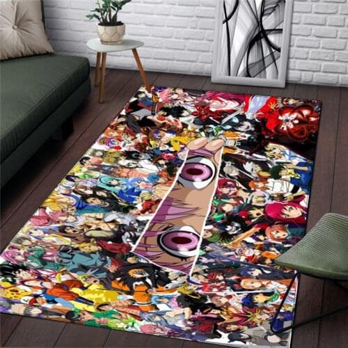 Anime Carpet Christmas Gift One Piece Rug Home Bathroom Outdoor Camping Mat Boys Picnic Travel Drop Ship Tapis De Chambre Tapis