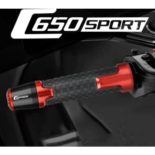 Motorcycle 7/8'' Handle Bar End Handlebar Grips Caps Handle Handlebar Plug End grip For BMW C650 SPORT 2015 2016 2017 2018 2019