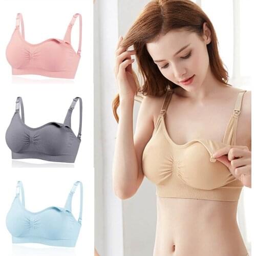 New Breast Feeding Maternity Nursing Bra Mothers Clothing for Pregnant Women Breastfeeding Bra Anti-spill milk during pregnancy