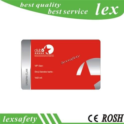 RFID Chip Card Manufacturers Make 125HZ ISO11785 TK4100 Contactless Plastic Pvc Smart Chip ID Card