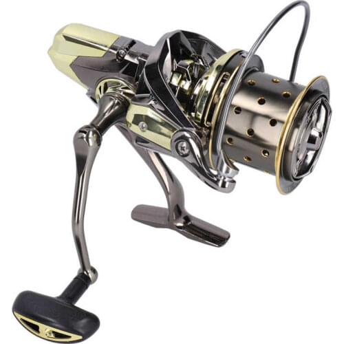 LIZARD Spinning Fishing Reel 20-25kg Brake Force 10+1BB Metal Fishing Wheel Long Shooting Spinning Reel GX8000-12000
