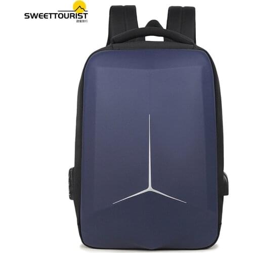 Laptop Backpack Anti-theft Waterproof School Backpacks USB Charging Men Business Travel Bag Backpack New Design 4.9