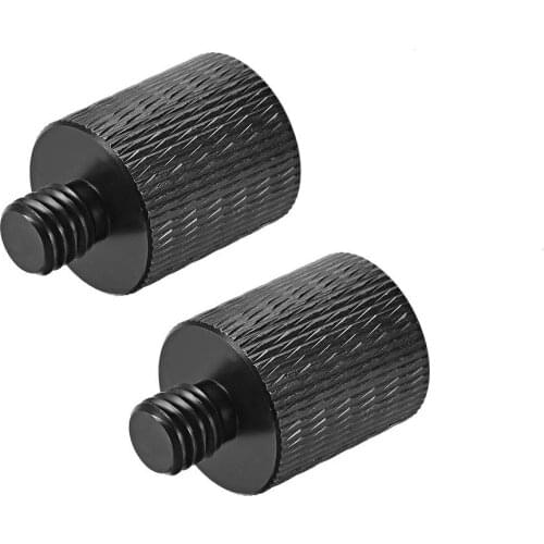 3/8” Male to 5/8 inches Female Threaded Screw Adapter for Microphone Tripod Stand 2pcs
