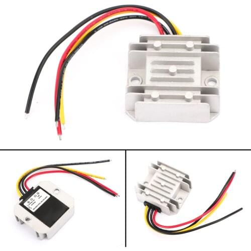 Areyourshop WaterProof 48V to 5V 10A Step Down DC/DC Power Converter Regulator Car Power Booster