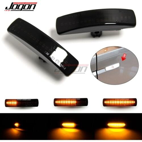 For Land Rover Range Rover Sport LR2 Discovery 3 4 LR3 LR4 L319 Car LED Dynamic Turn Signal Light Side Marker Fender Blinker