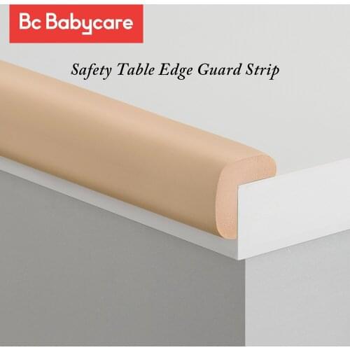 BC Babycare 2M Safety Table Edge Furniture Bumper Guard Strip Home Cushion Corner Soft Thicken Anti-collision Strips 3M Sticker