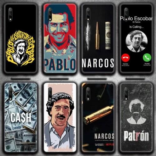 Narcos TV Series Pablo Escobar Phone Case For Huawei Nova 6se 7 7pro 7se honor 7A 8A 7C 9C Play