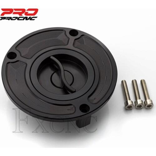 Black RED Aluminum CNC Motorcycle Fuel Tank Cap Gas Cap Cover Keyless For Honda Z125 Monkey Bike Z 125 Motorcycles Accessories